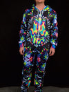 Trippy Hamsa Adult Onesie