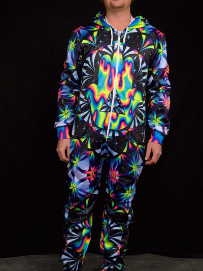 Trippy Hamsa Adult Onesie