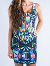 Trippy Hamsa Mini Dress