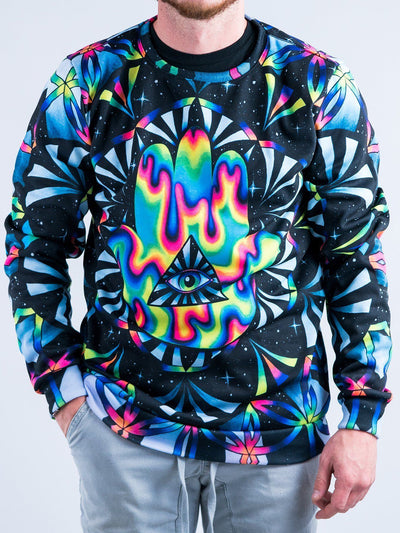 Trippy Hamsa Sweatshirt