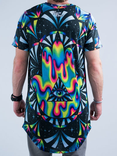 Trippy Hamsa Tall Tee