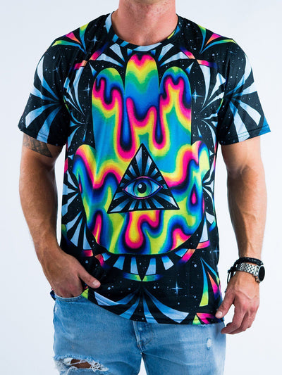 Trippy Hamsa Unisex Crew