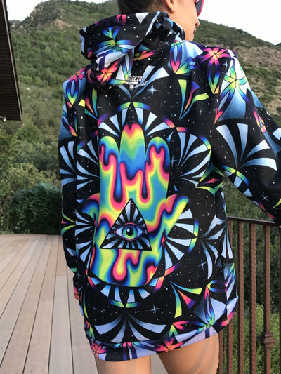 Trippy Hamsa Unisex Hoodie