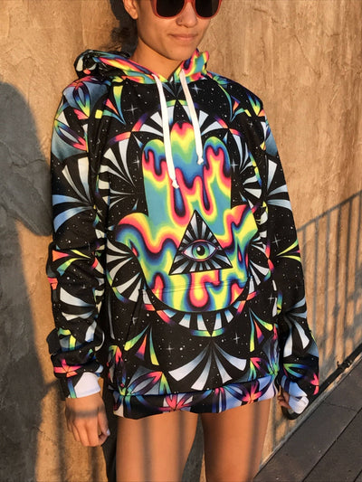 Trippy Hamsa Unisex Hoodie