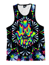 Trippy Hamsa Unisex Tank Top