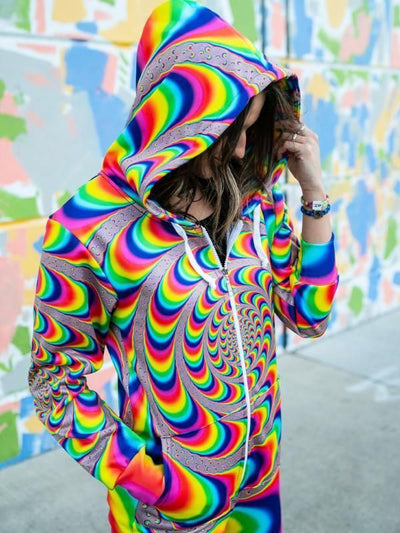 Trippy Spiral Adult Onesie