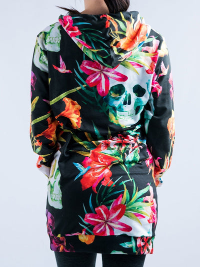 Tropical Death Hooded Dress