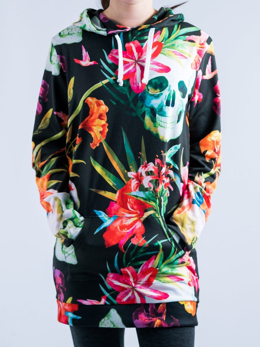 Tropical Death Hooded Dress