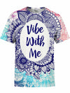 Vibe with Me Mandala Unisex Crew