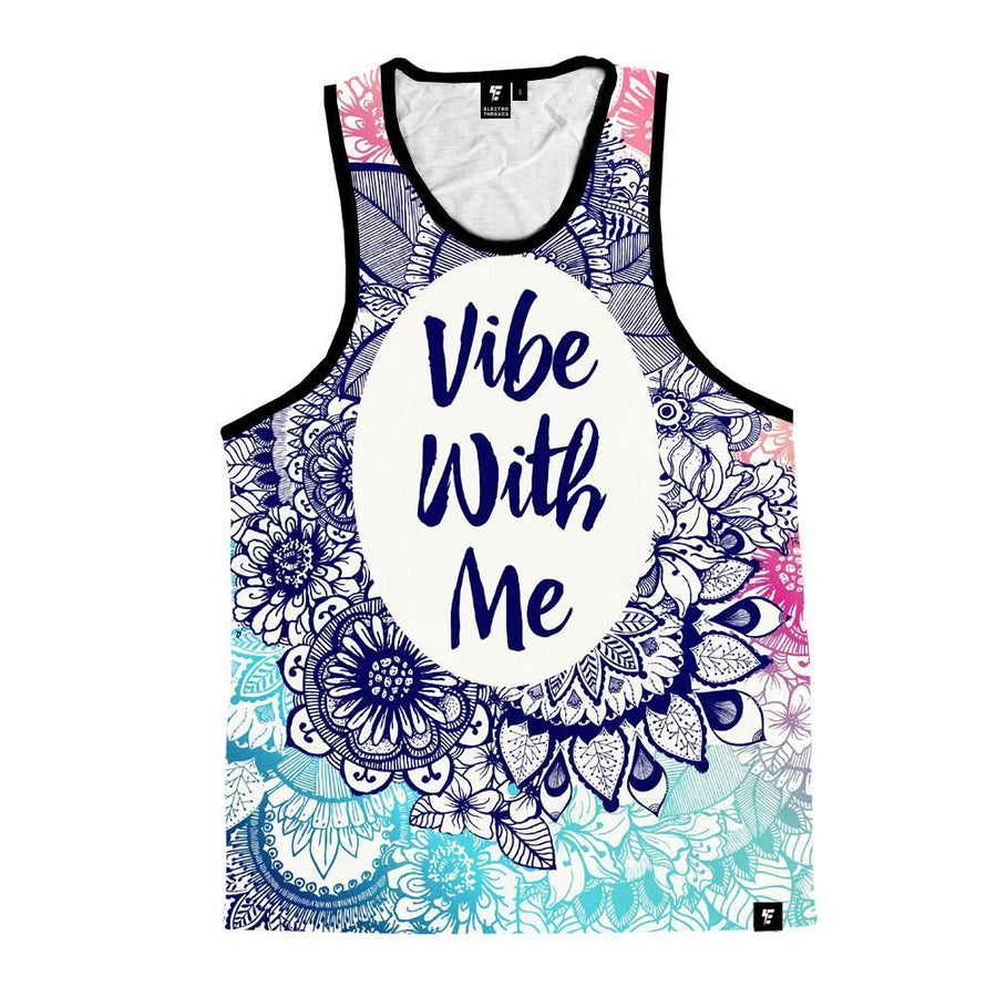 Vibe With Me Mandala Unisex Tank Top