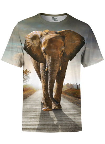 Walking with Elephants Unisex Crew