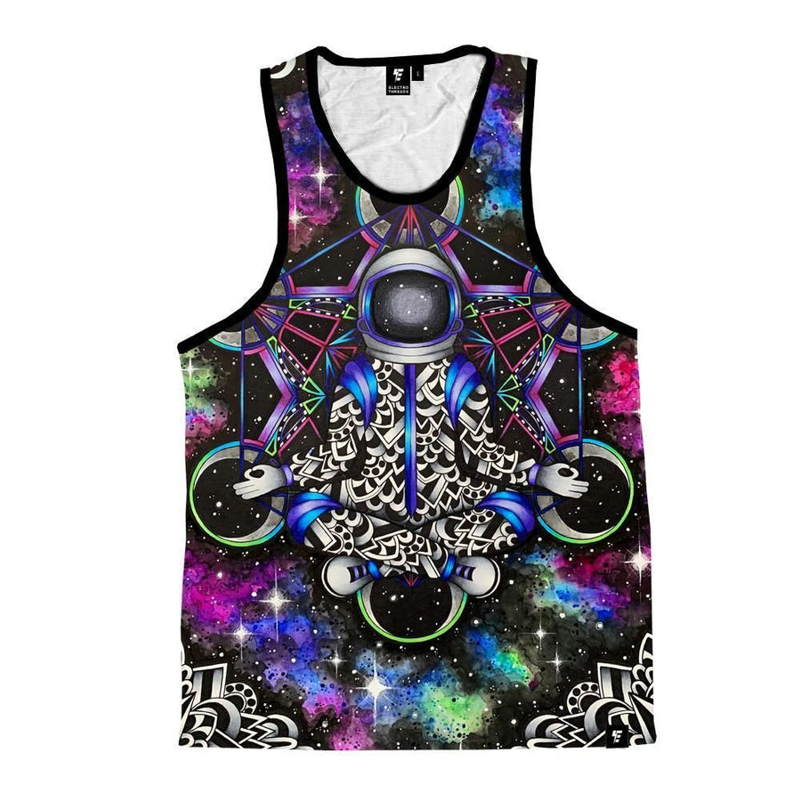 Zen Astronaut Unisex Tank Top